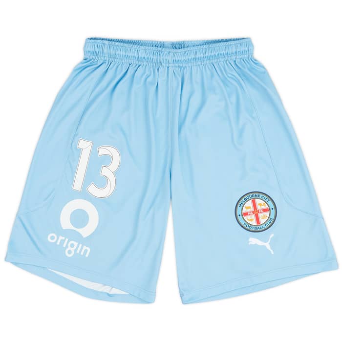 2021-22 Melbourne City Match Issue Home Shorts  # - 8/10