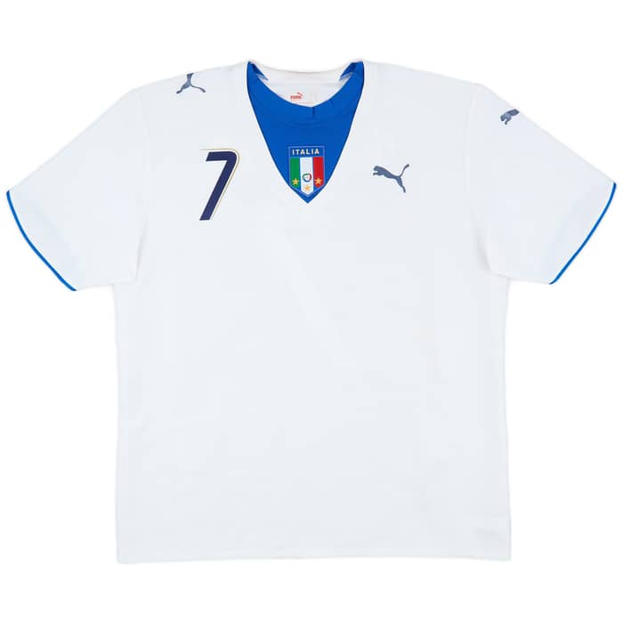 2006 Italy Away Shirt Del Piero #7 - 6/10 - (XL)