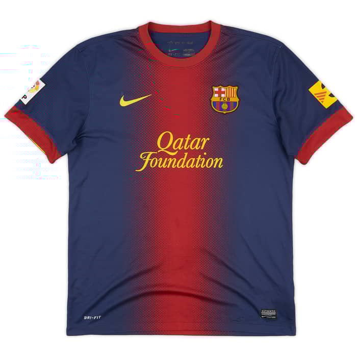 2012-13 Barcelona Home Shirt Messi #10 - 8/10 - (M)
