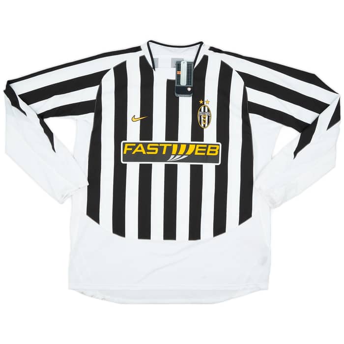 2003-04 Juventus Home L/S Shirt Nedved #11 (XXL)