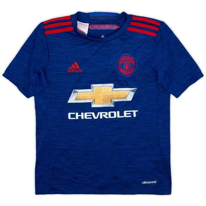2016-17 Manchester United Away Shirt Pogba #6 - 9/10 - (S.Boys)