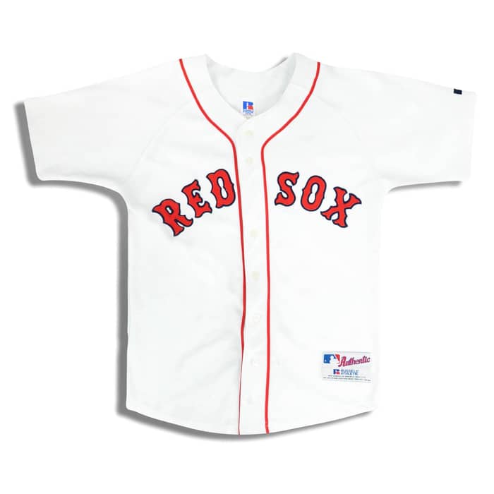 2001-04 Boston Red Sox Ramirez #24 Authentic Russell Athletic Jersey (Home) Y