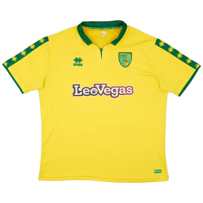 2017-18 Norwich Home Shirt - 8/10 - (5XL)