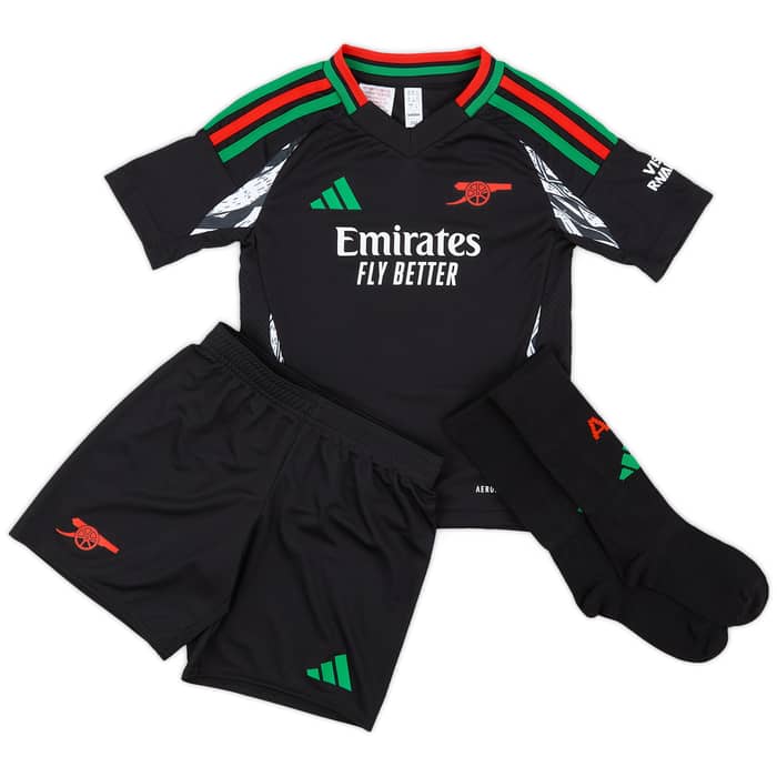 2024-25 Arsenal Away Full Kit (Little Kids)