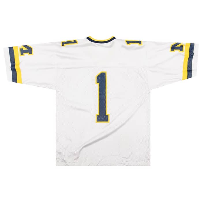 2000-04 Michigan Wolverines #1 Nike Jersey (Away) M