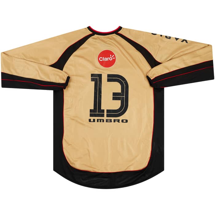 2004 Athletico Paranaense Match Issue Third L/S Shirt #13