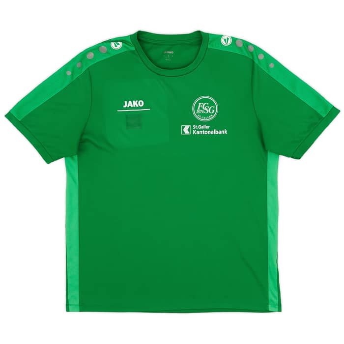 2022-23 St Gallen Player Issue Training Shirt # - 5/10