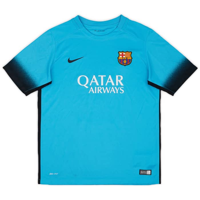 2015-16 Barcelona Third Shirt - 8/10 - (XL.Boys)