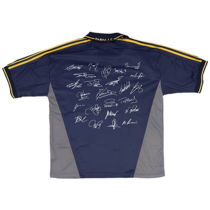 2000-01 Parma 'Signed' Finale TIM Cup Away Shirt - 10/10 - (XL)