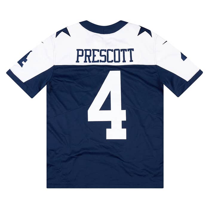 2016-20 Dallas Cowboys Prescott #4 Nike Limited Jersey (Alternate) L