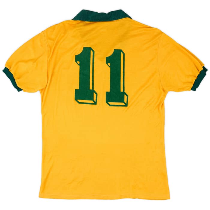 1985-88 Brazil Home Shirt #11 - 8/10 - (L)
