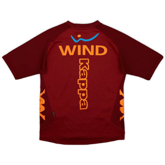 2012-13 Roma Kappa Training Shirt - 7/10 - (XS)