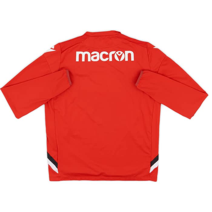 2019-20 Stoke City Macron Training L/S Shirt - 9/10 - (XL.Boys)