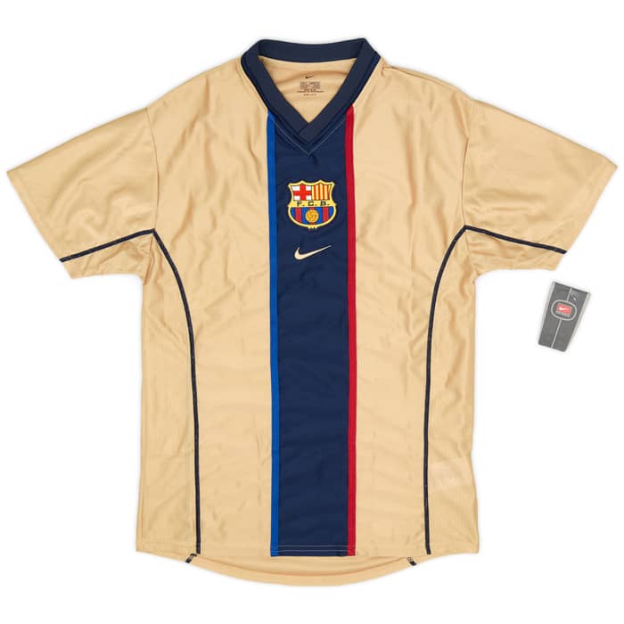 2001-03 Barcelona Prototype Away Shirt Rivaldo #10 (S)