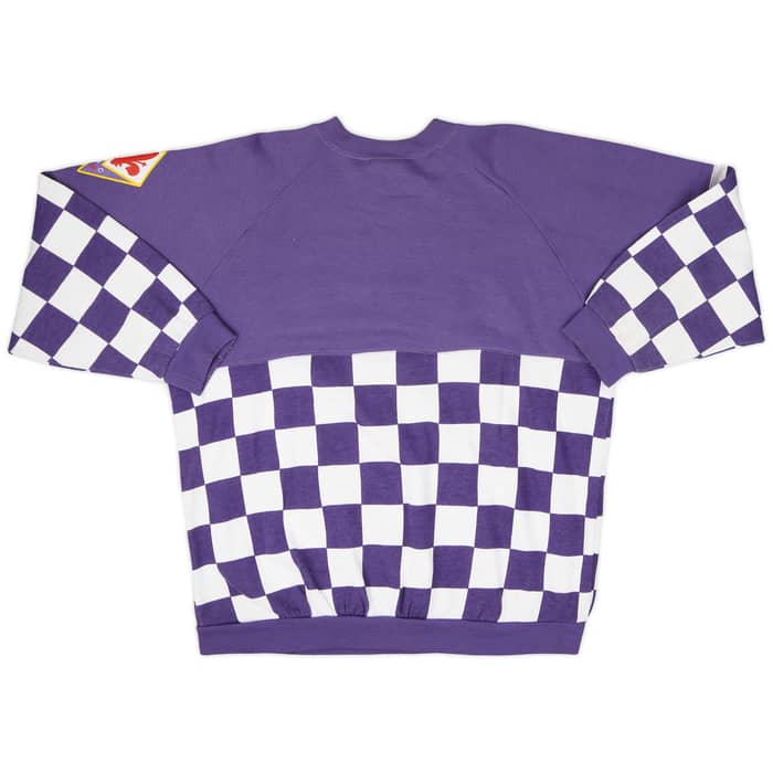 1990-91 Fiorentina Le Felpe Dei Grandi Club Sweat Top - 8/10 - (L)
