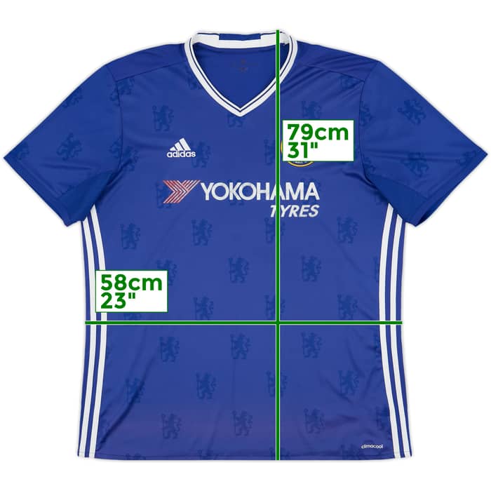 2016-17 Chelsea Home Shirt Fabregas #4 - 5/10 - (XL)