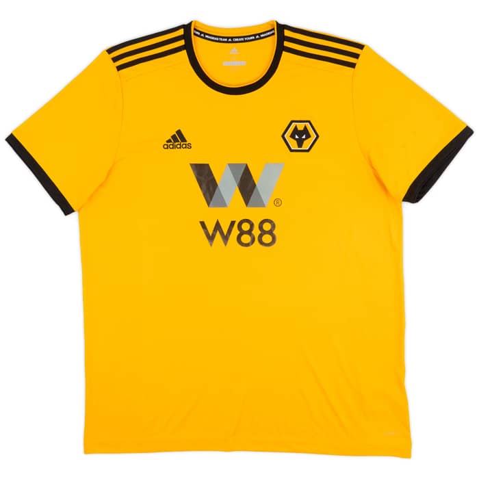 2018-19 Wolves Home Shirt Neves #8 - 8/10 - (XL)