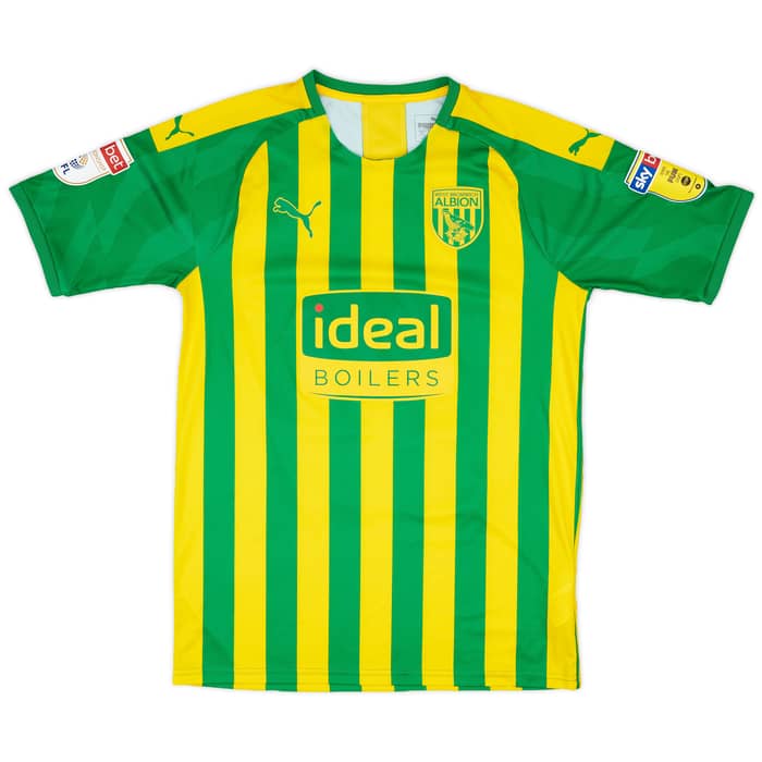 2019-20 West Brom Match Issue Away Shirt Sawyers #19