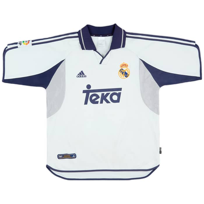 2000-01 Real Madrid Home Shirt Makelele #24 - 7/10 - (L)