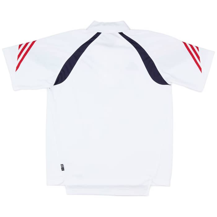 2003-04 Bayern Munich adidas 1/4 Zip Polo - 9/10 - (L)