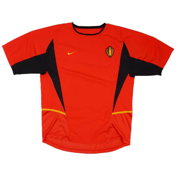 2002-04 Belgium Home Shirt Buffel #10 - 9/10 - (L)