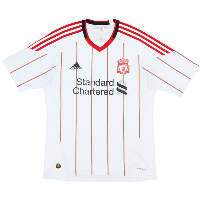 2010-11 Liverpool Away Shirt Gerrard #8 - 7/10 - (M)