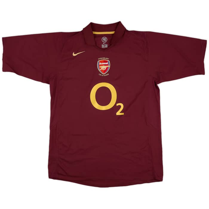 2005-06 Arsenal Home Shirt Reyes #9 - 8/10 - (L)