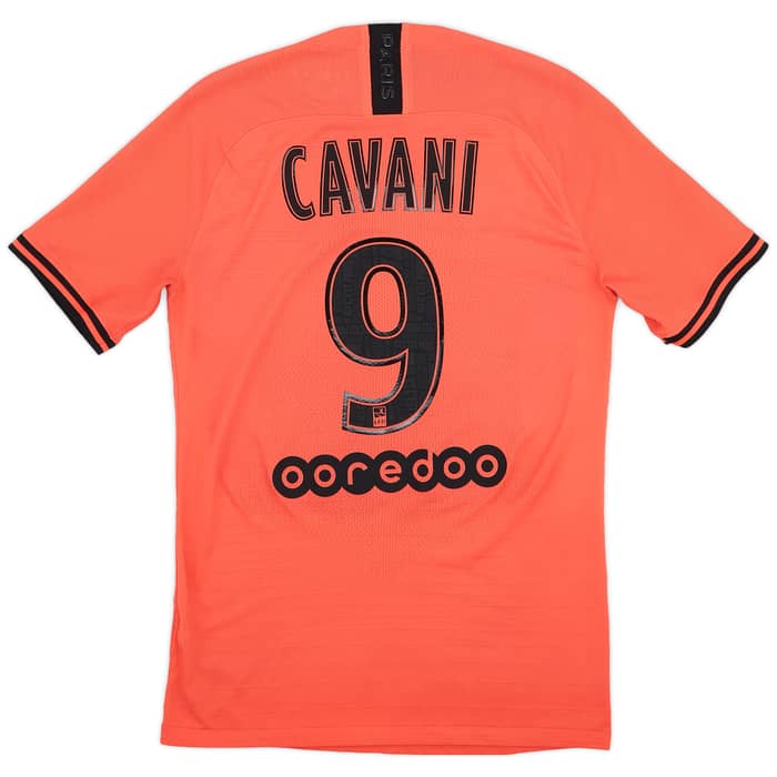 2019-20 Paris Saint-Germain x Air Jordan Authentic Vaporknit Away Shirt Cavani #9 - 8/10 - (S)