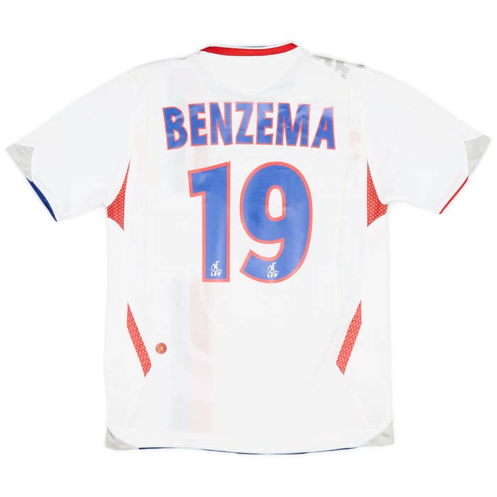 2006-07 Lyon Home Shirt Benzema #19 - 5/10 - (S)