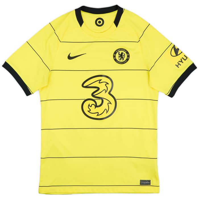 2021-22 Chelsea Away Shirt T.Silva #6 - 8/10 - (S)
