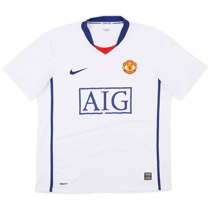 2008-10 Manchester United Away Shirt Carrick #16 - 4/10 - (M)