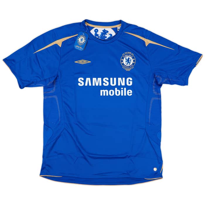 2005-06 Chelsea Centenary Home Shirt Makelele #4 (XL)