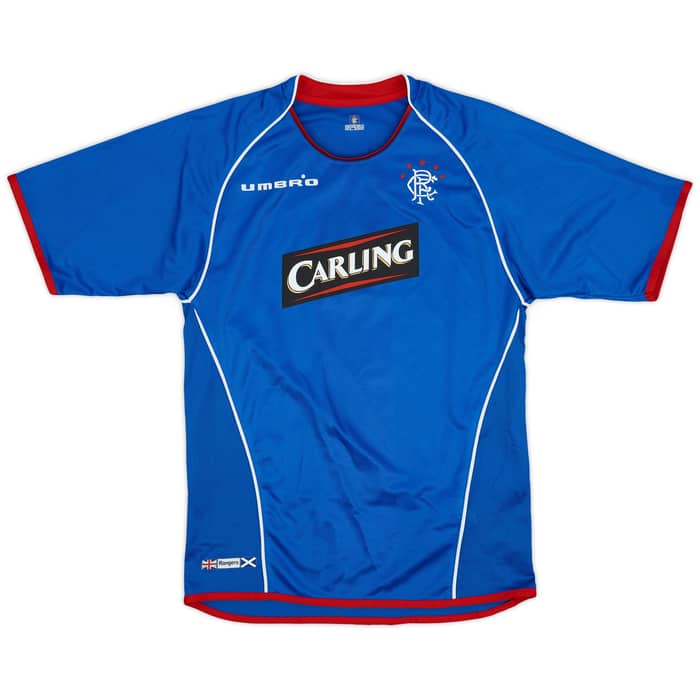 2005-06 Rangers Home Shirt Mackay #7 - 9/10 - (M.Boys)