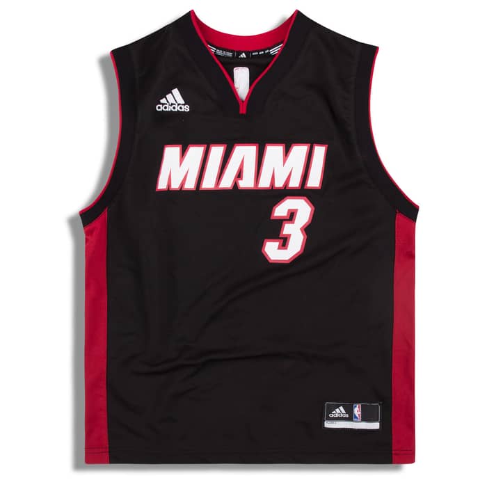 2014-16 Miami Heat Wade #3 adidas Jersey (Away) Y