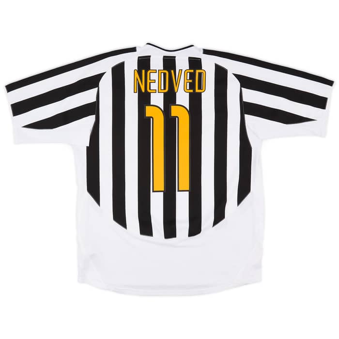 2003-04 Juventus Home Shirt Nedved #11 - 7/10 - (XL)