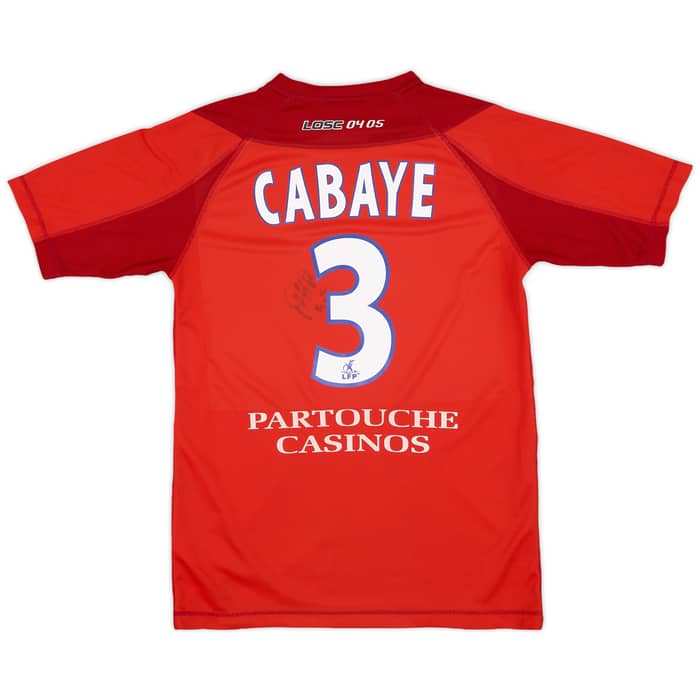 2004-05 Lille Home Shirt Cabaye #3 - 7/10 - (L)