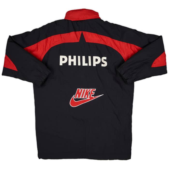 1995-96 PSV Player Issue Nike Hooded Rain Jacket - 8/10 - (L)