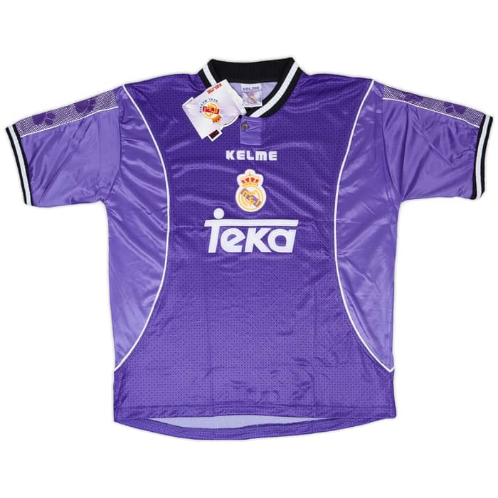 1997-98 Real Madrid Camiseta Visitante (L)
