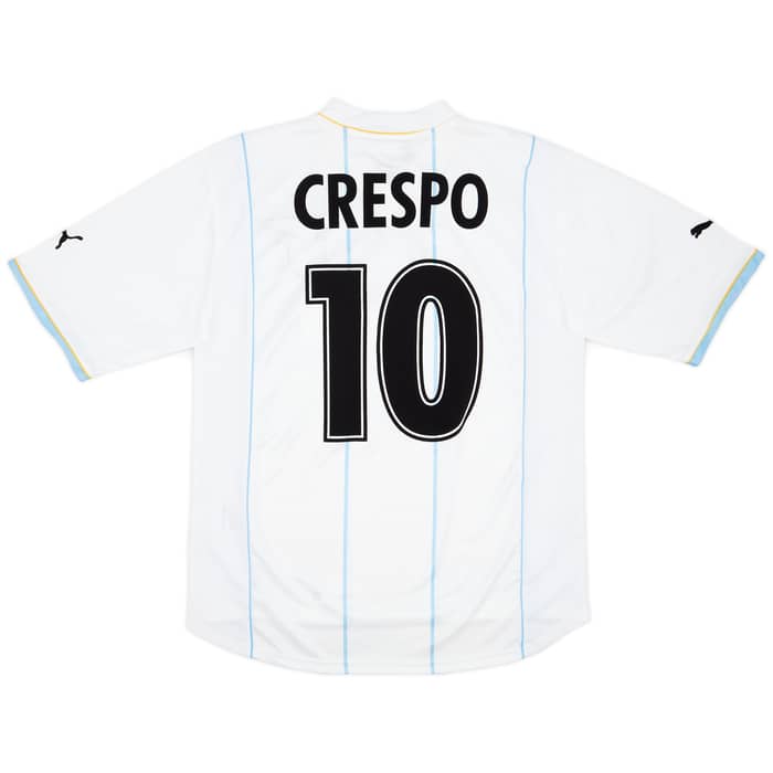 2001-02 Lazio European Prototype Home Shirt Crespo #10 (M)