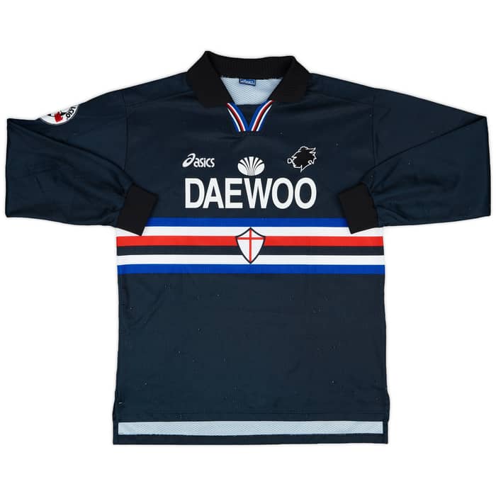 1997-98 Sampdoria Match Issue Third L/S Shirt Matute #10