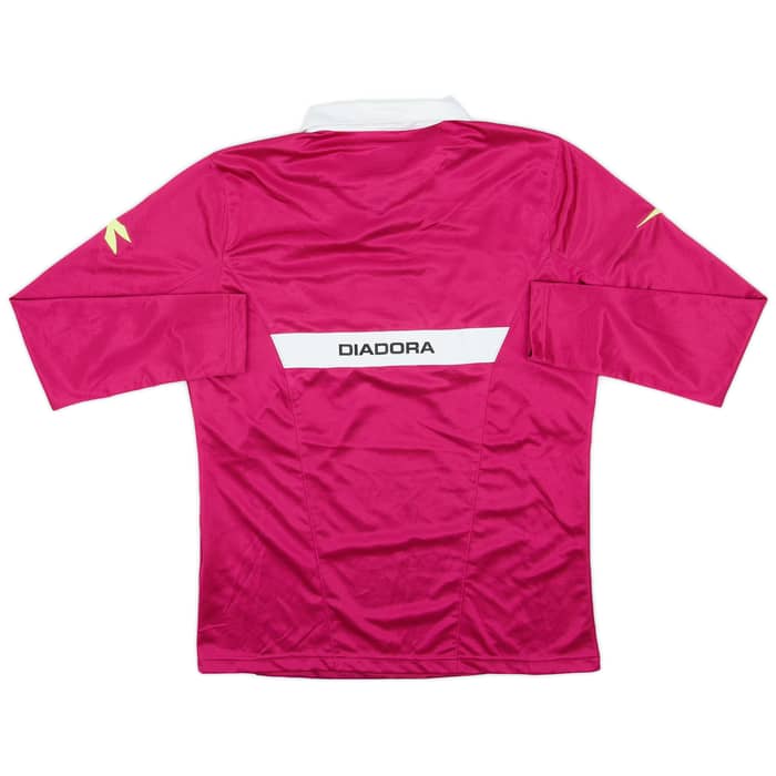 2012-13 Italy Diadora Referee L/S Shirt - 9/10 - (M)