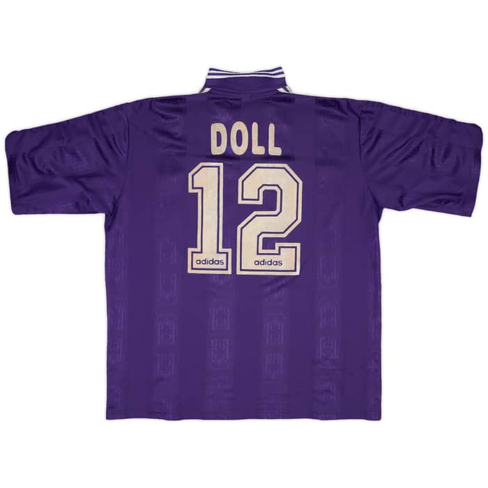 1997-98 Anderlecht Match Issue Away Shirt Doll #12