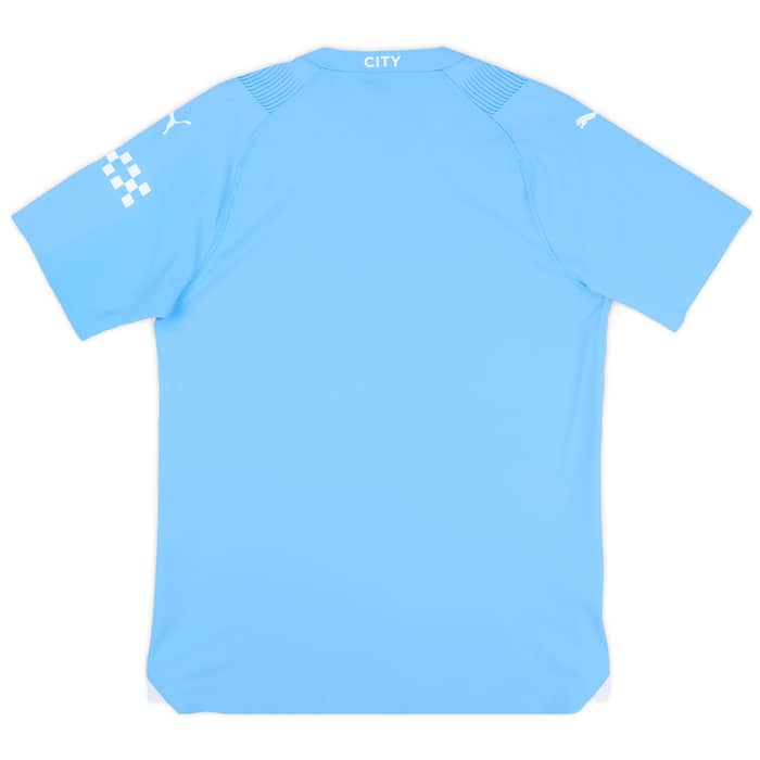 2023-24 Manchester City Player Issue Home European Shirt
