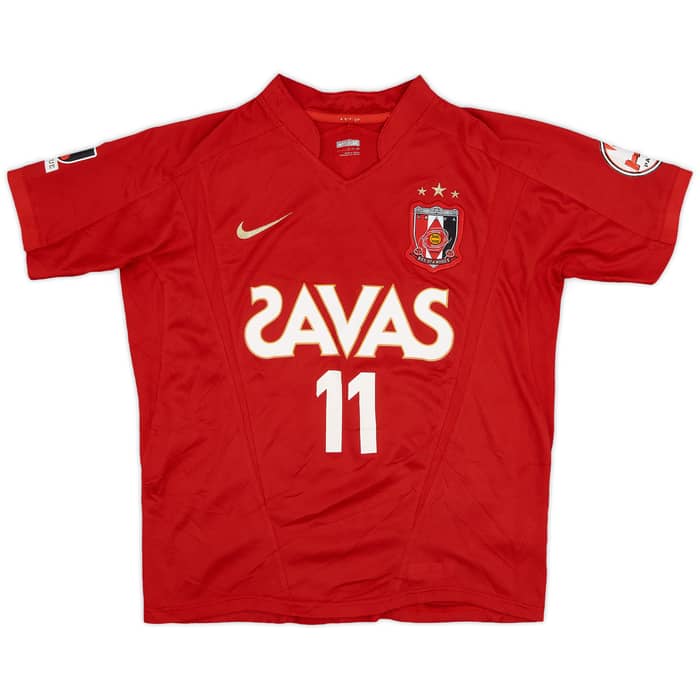 2009 Urawa Red Diamonds Home Shirt Tatsuya #11 - 7/10 - (M)