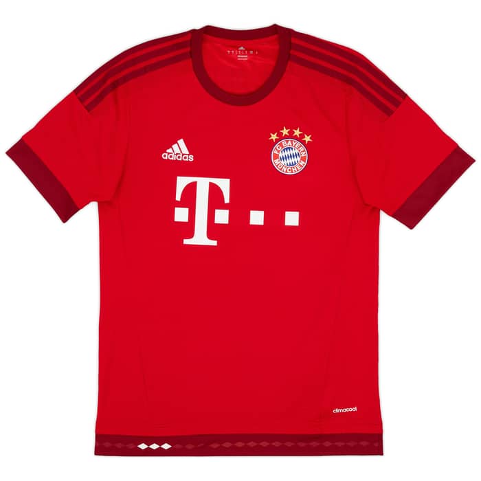 2015-16 Bayern Munich Home Shirt Martinez #8 - 8/10 - (S)