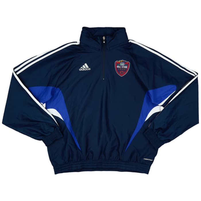 2009 MLS All-Stars Player Issue adidas 1/2 Zip Hooded Top