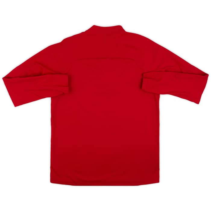 2023-24 Liverpool Player Issue 1/4 Zip Drill Top # - 9/10 - (XL)