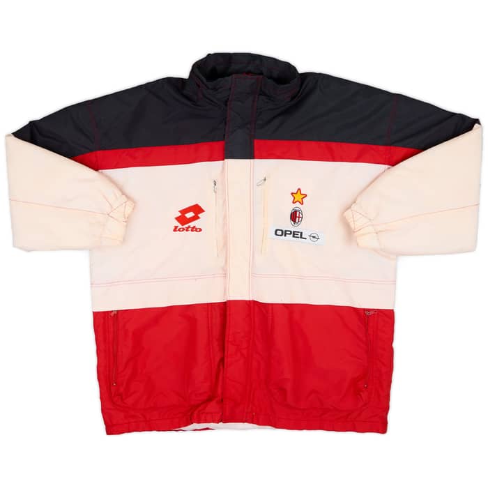 1994-95 AC Milan Lotto Padded Bench Coat - 6/10 - (M)