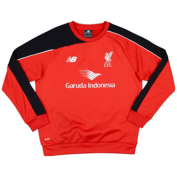 2015-16 Liverpool Warrior Sweat Top - 8/10 - (M)