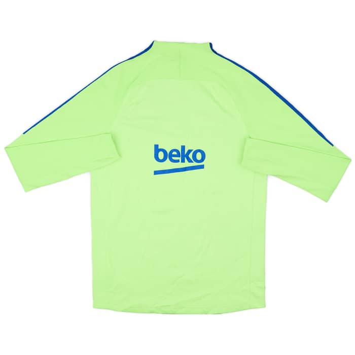 2017-18 Barcelona Nike 1/4 Zip Training Top - 9/10 - (M)